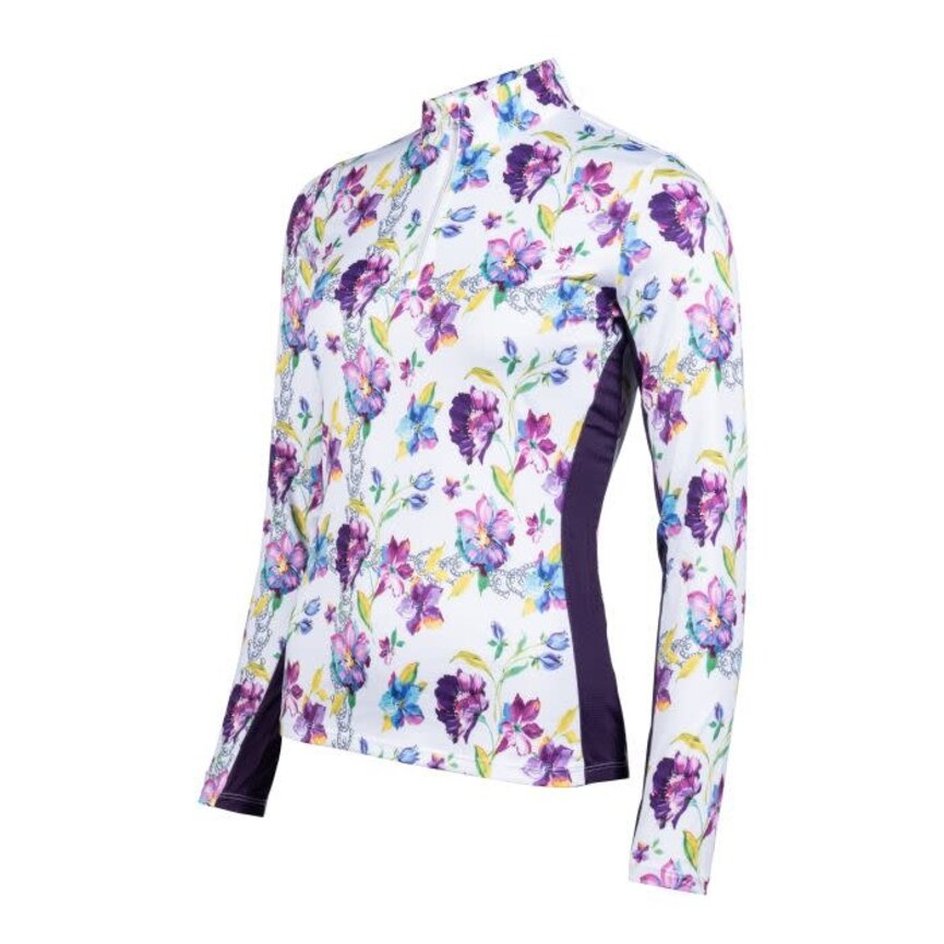 Functional shirt -Lilac Flower