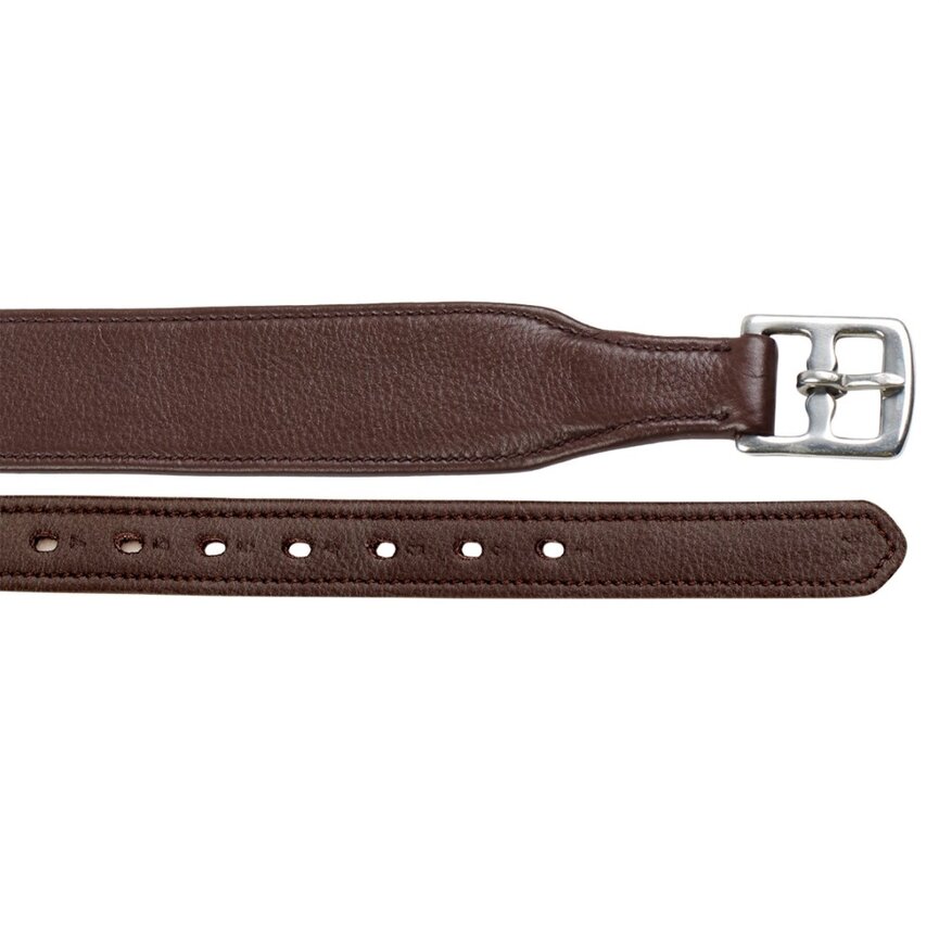 COVERED WIDE COMFORT STIRRUP LEATHERS