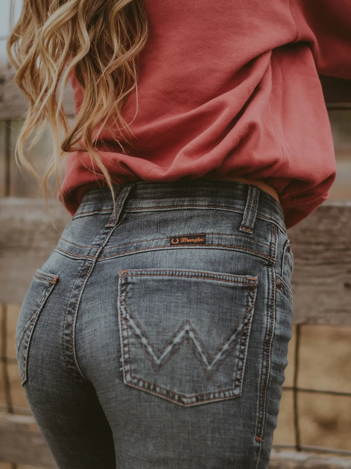 Women's Wrangler Retro® High Rise Corduroy Trouser Jean, Women's JEANS, Wrangler®