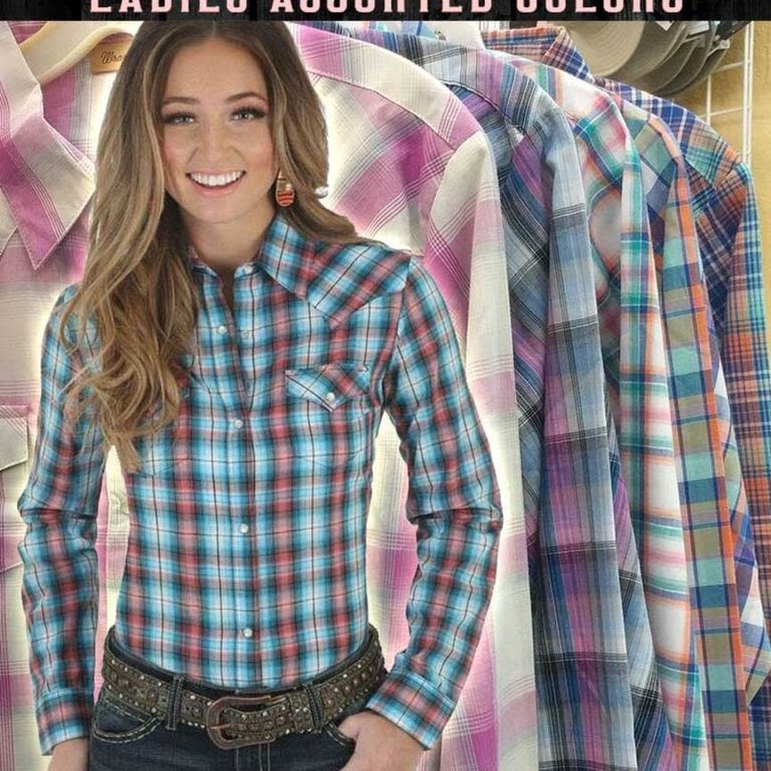 ASSORTED WOMEN'S LONG SLEEVE WESTERN SHIRT