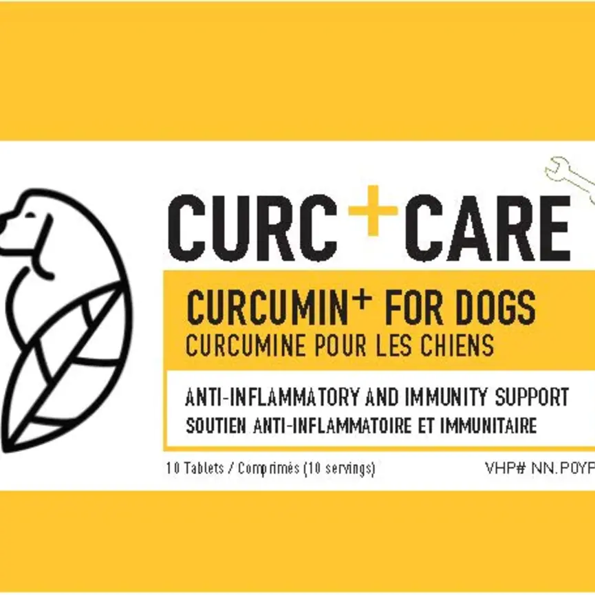 CURC & CARE CHEWABLE TABLETS FOR DOGS