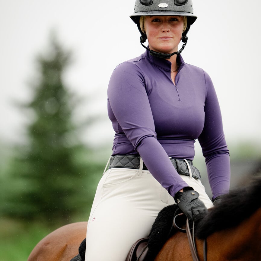 NEW QUINN ESSENTIAL COMPETITION TOP  LONG SLEEVE