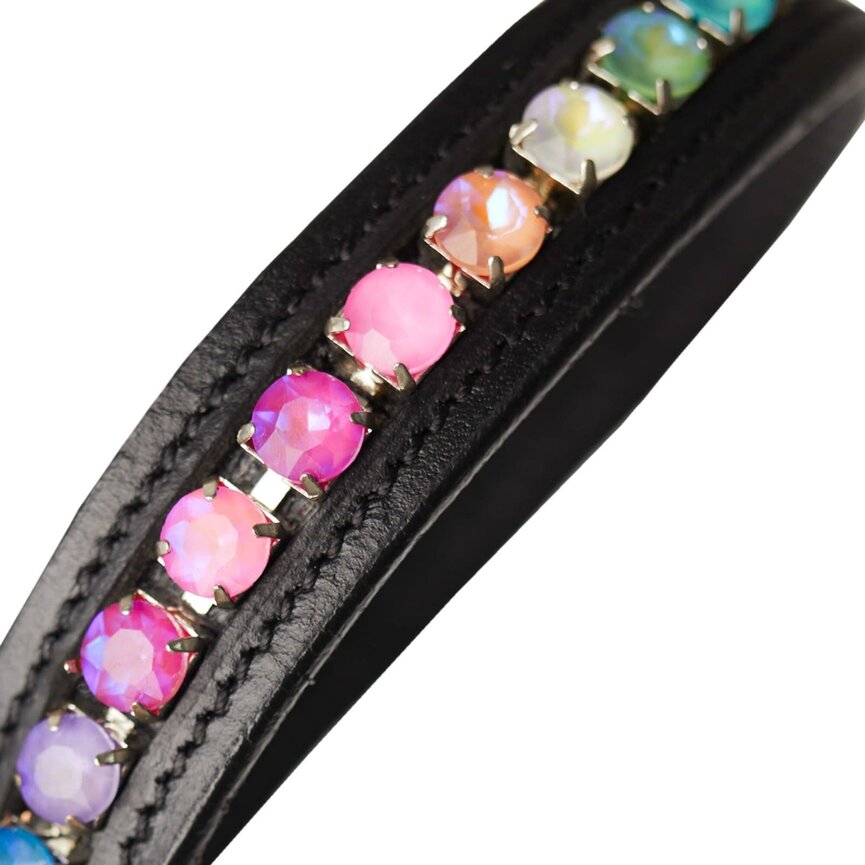 Magic Carousel II Colorful Browband - Black