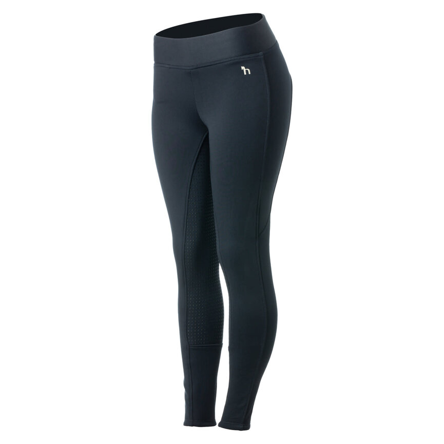 Active Womens Winter Silicone Full Seat Tights w/ Phone Pockets