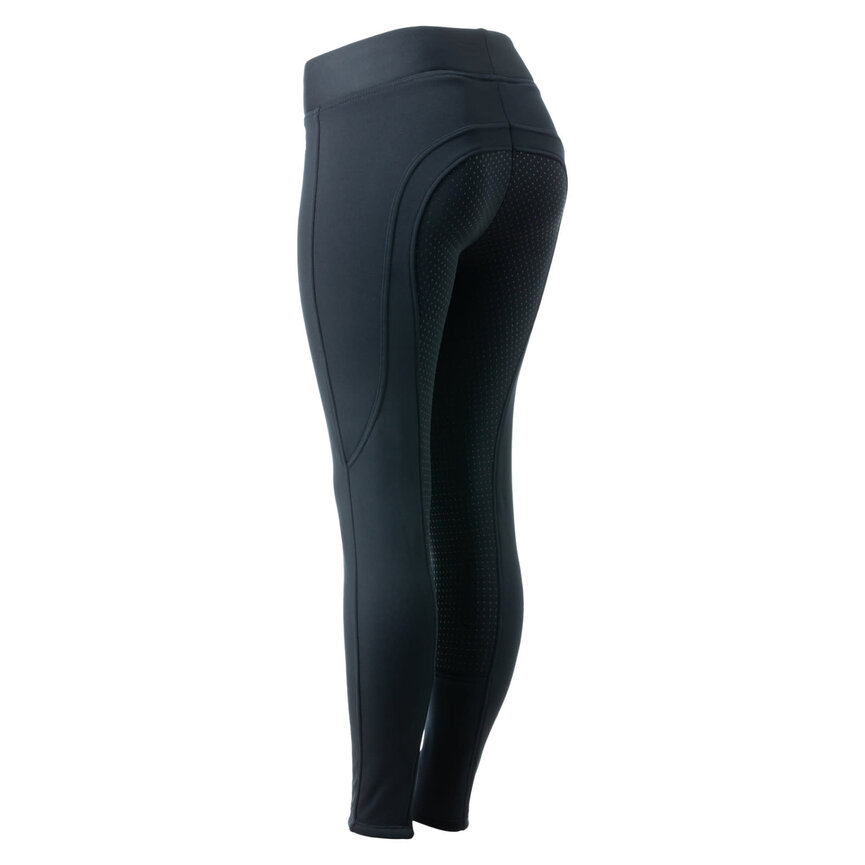 Active Womens Winter Silicone Full Seat Tights w/ Phone Pockets