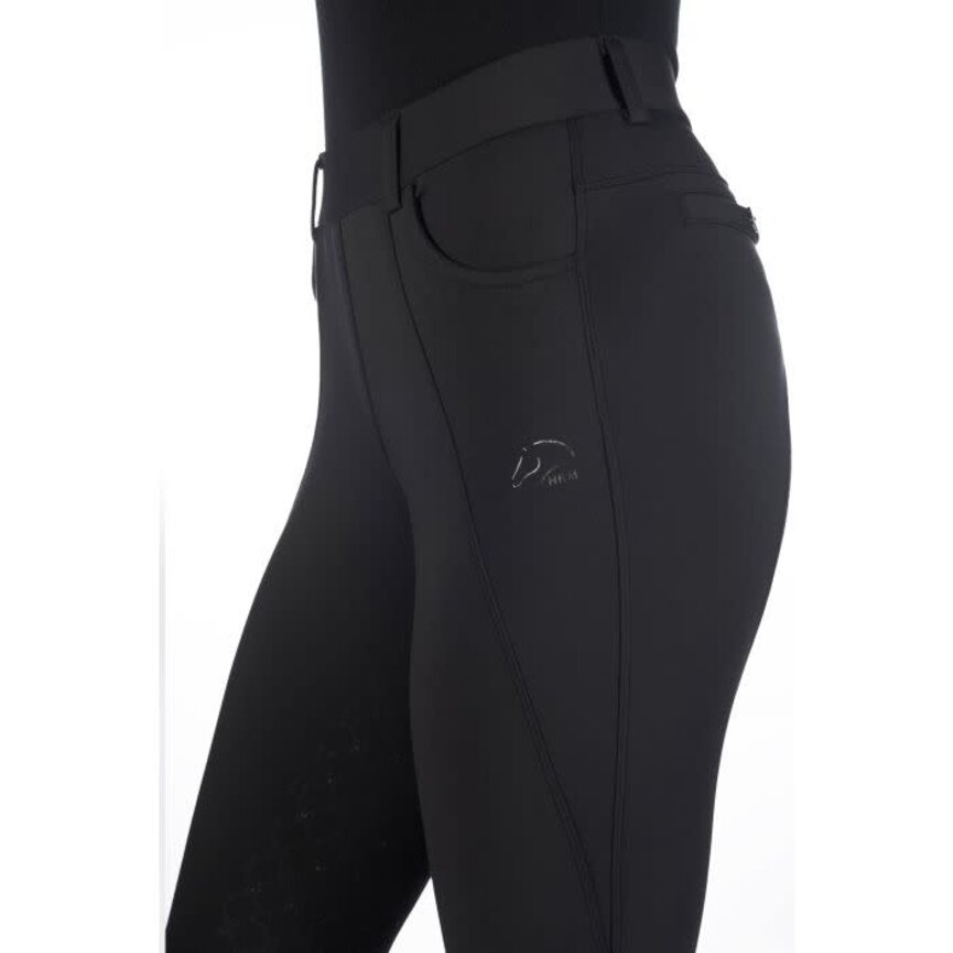 Riding leggings -Rosewood- silicone full seat