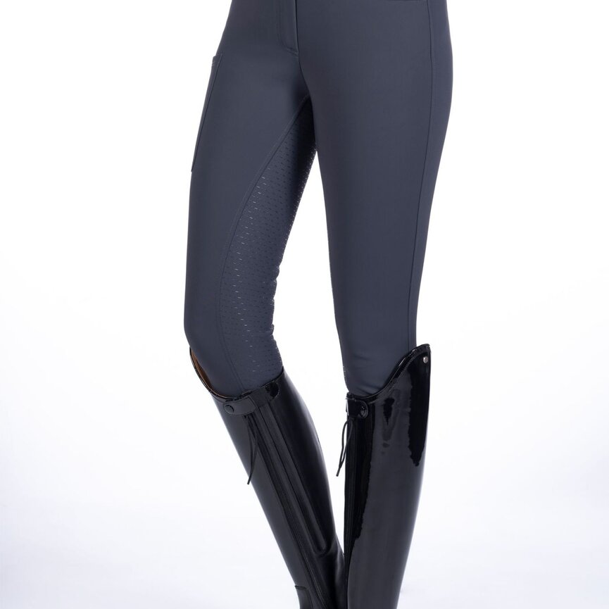 Riding breeches -Rosewood- silicone full seat