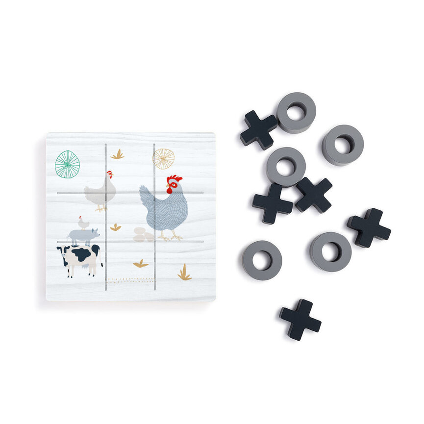 HP Farm Animals Tic Tac Toe Game