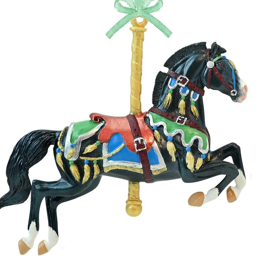 Charger Carousel Ornament