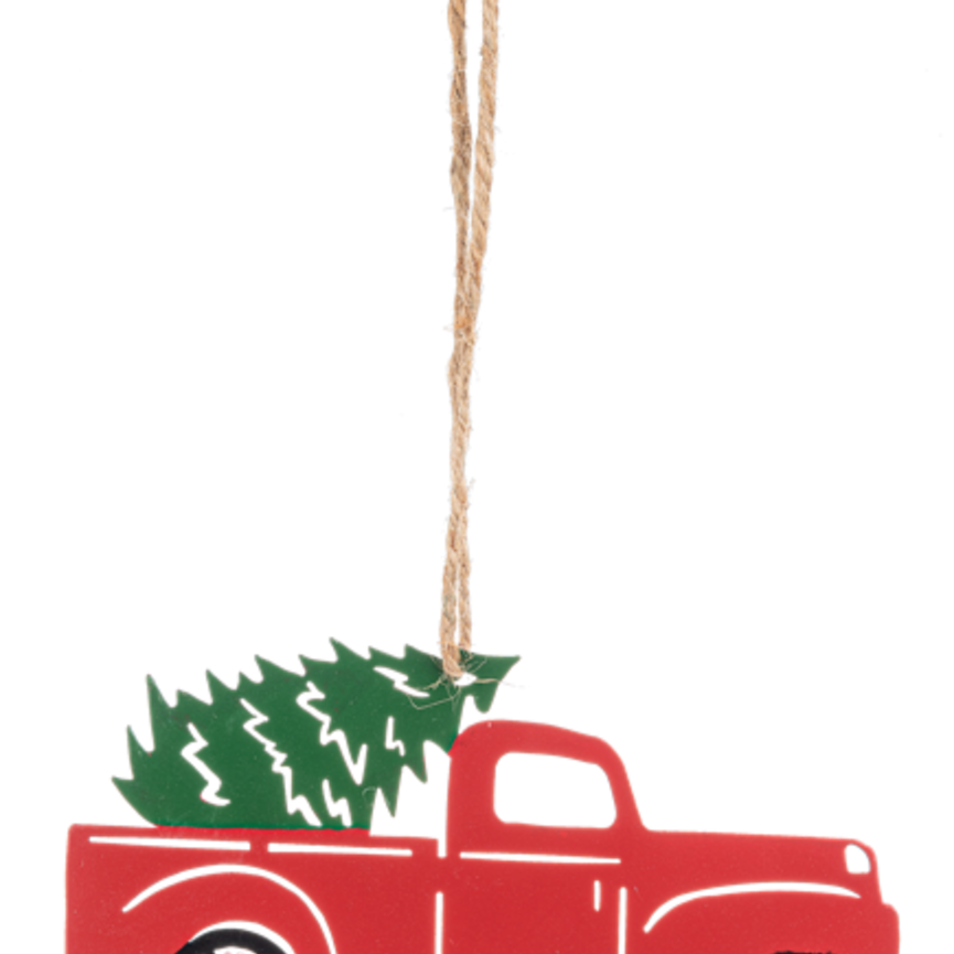 Truck with Tree Ornament