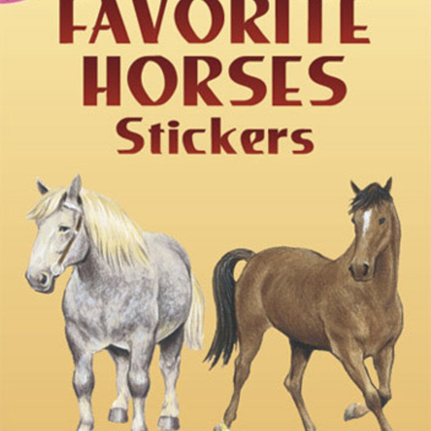 Favourite Horses Stickers Booklet