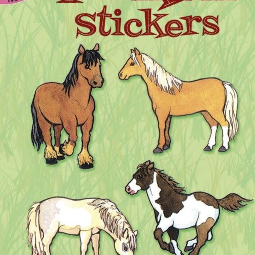 Horse Stickers Booklet