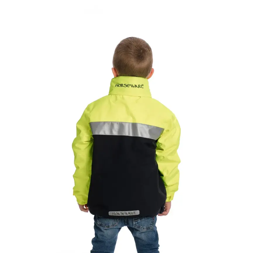 Kids' Corrib Neon Jacket - Flourescent Yellow