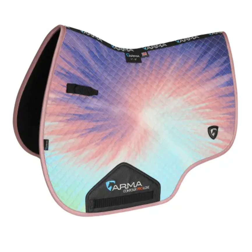 TIE DYE SADDLE PAD