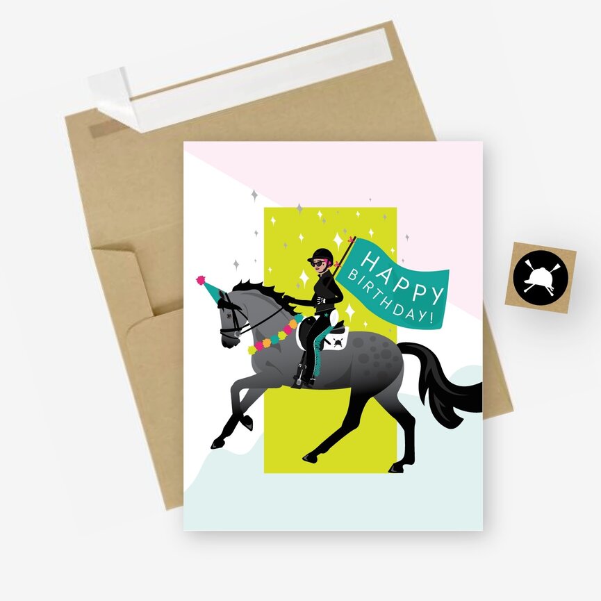 HUNT SEAT PAPER CO. GREETING CARD