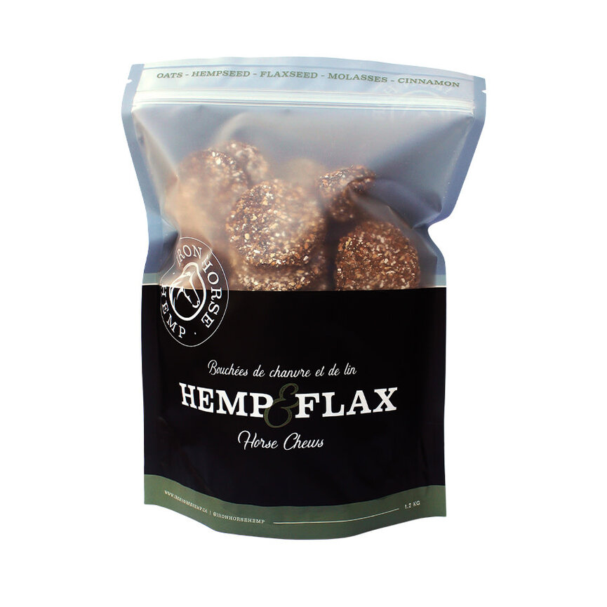 Iron Horse, Hemp + Flax Horse Chews