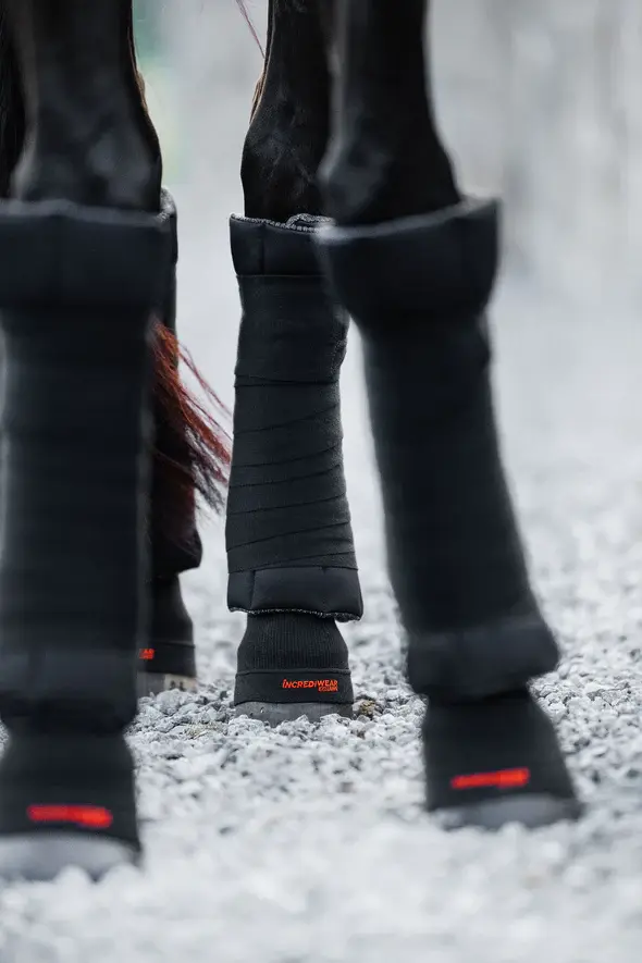 BLACK STANDING WRAPS Equine Essentials Tack & Laundry Services