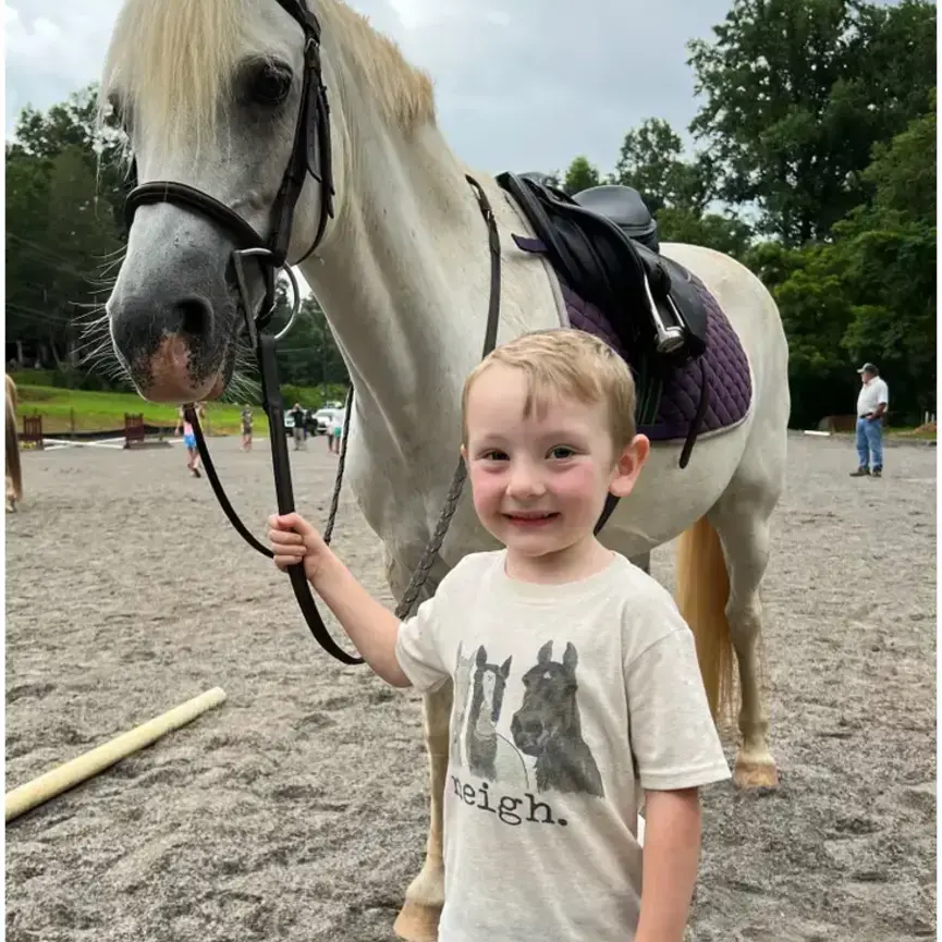 "Neigh" Horse Toddler/Youth Tee