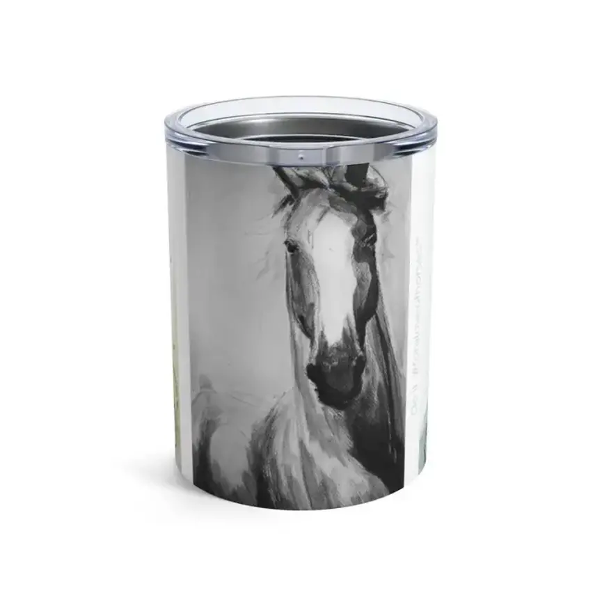 For A Love Of Horses Travel Mug Coffee Cup Cocktails Insulated