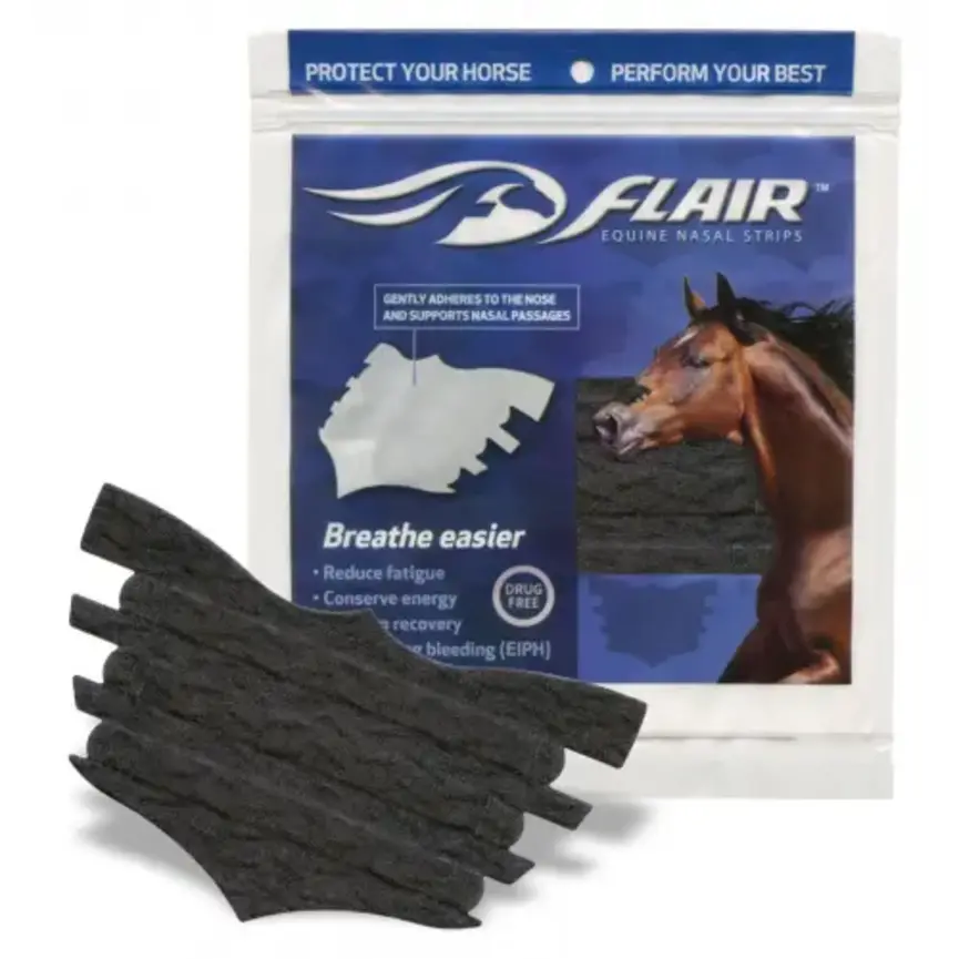 Flair Nasal Strips - Black 6 Pack