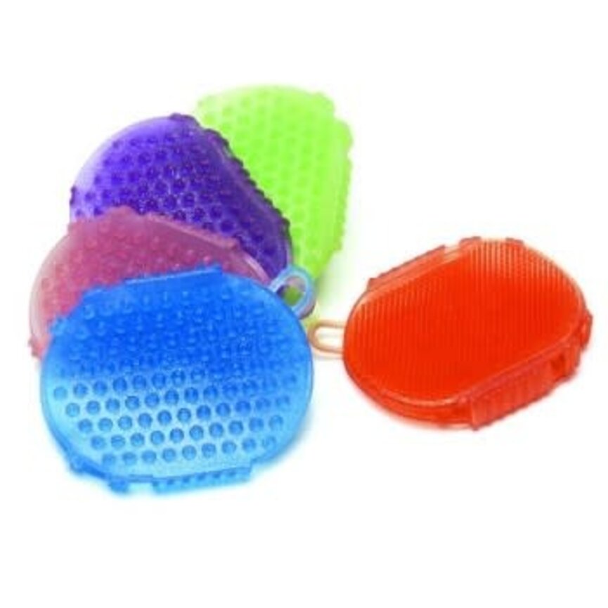 JELLY GLITTER TWO-SIDED SCRUBBER