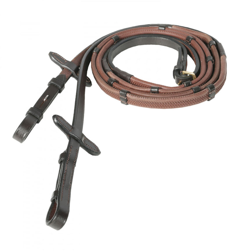Soft Grip Rubber Reins - Stoppers