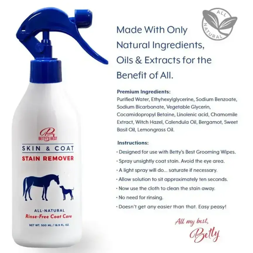 Skin & Coat Cleaner and Stain Remover