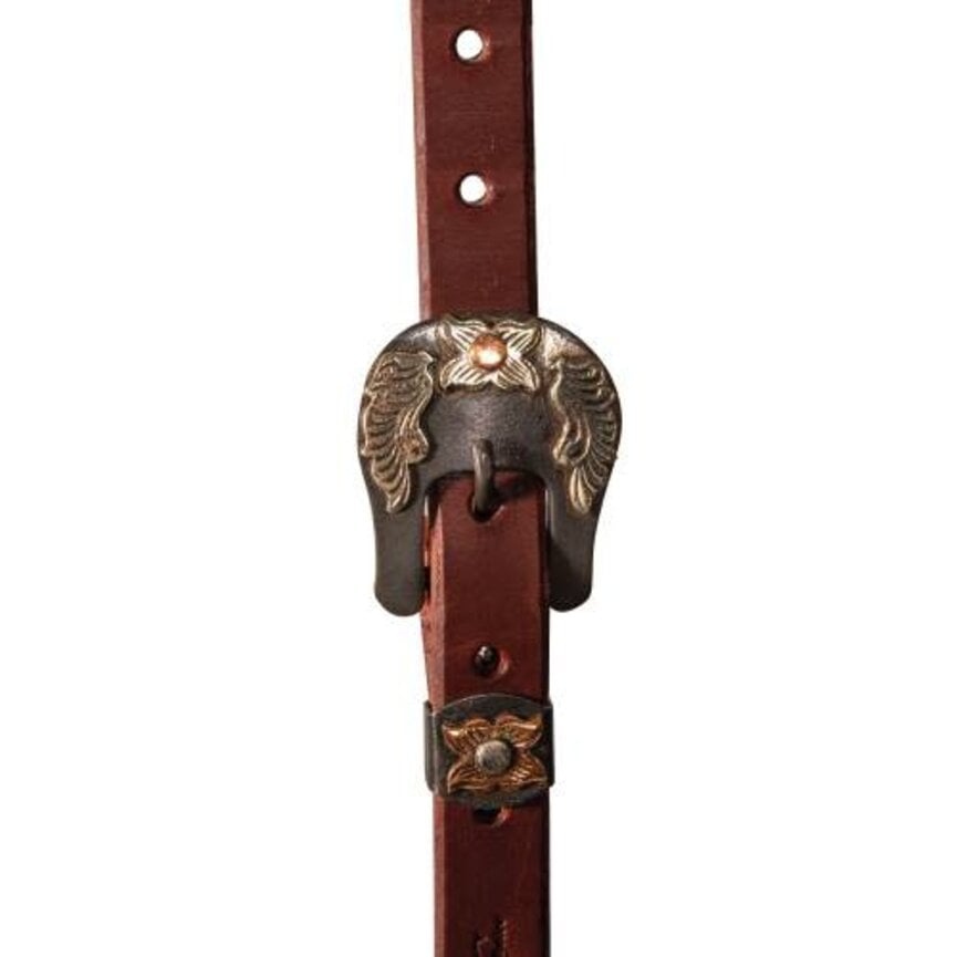 RANCH 3/4" SINGLE EAR HEADSTALL (FLORAL)