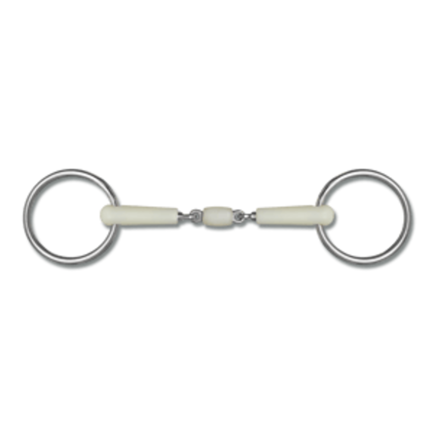 Happy Mouth Double Jointed Loose Ring Snaffle