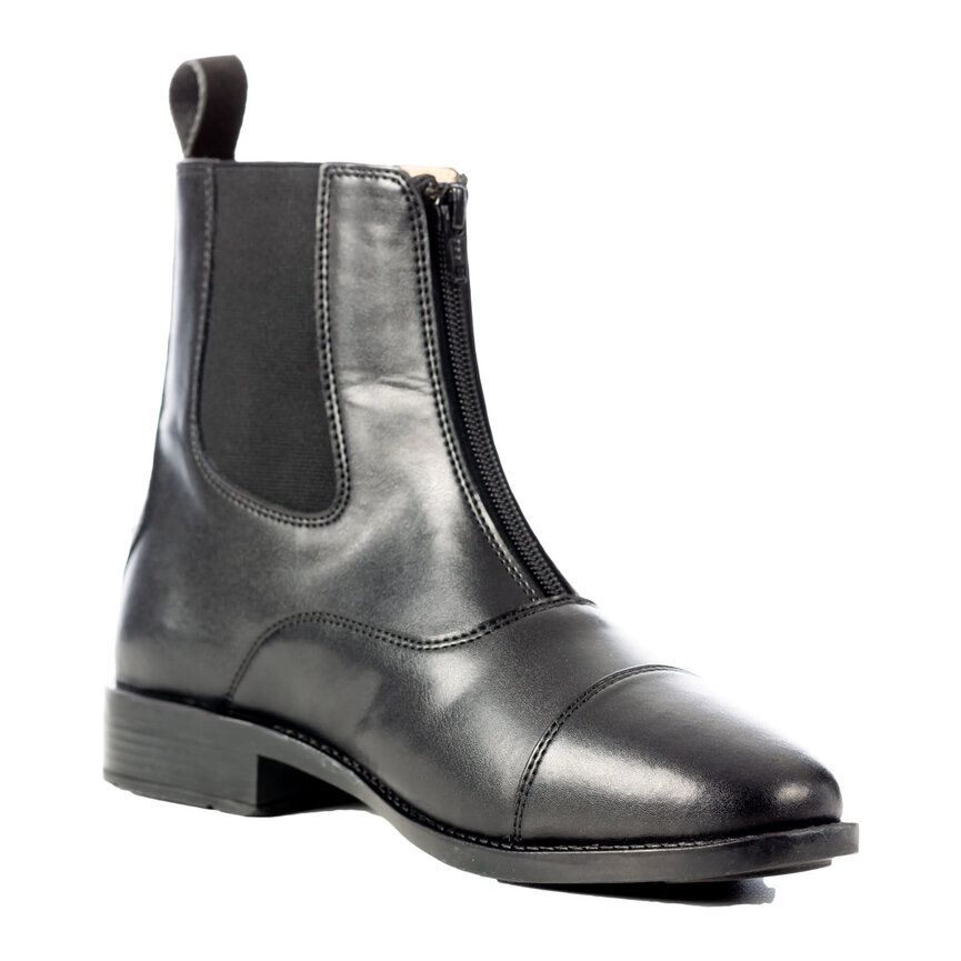 Tyra Womens Synthetic Zip Paddock Boots