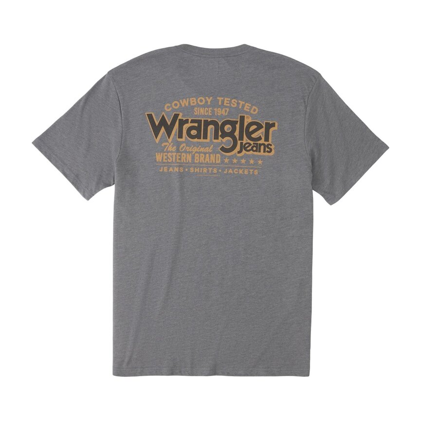 Graphic Short Sleeve T-Shirt - Regular Fit - Graphite Heather