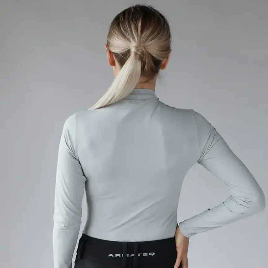 ULTRA BREATHABLE MOCK NECK LONG SLEEVE