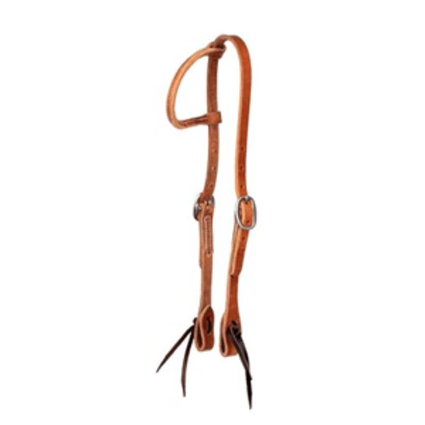 5/8" One Ear Headstall with Tie Ends