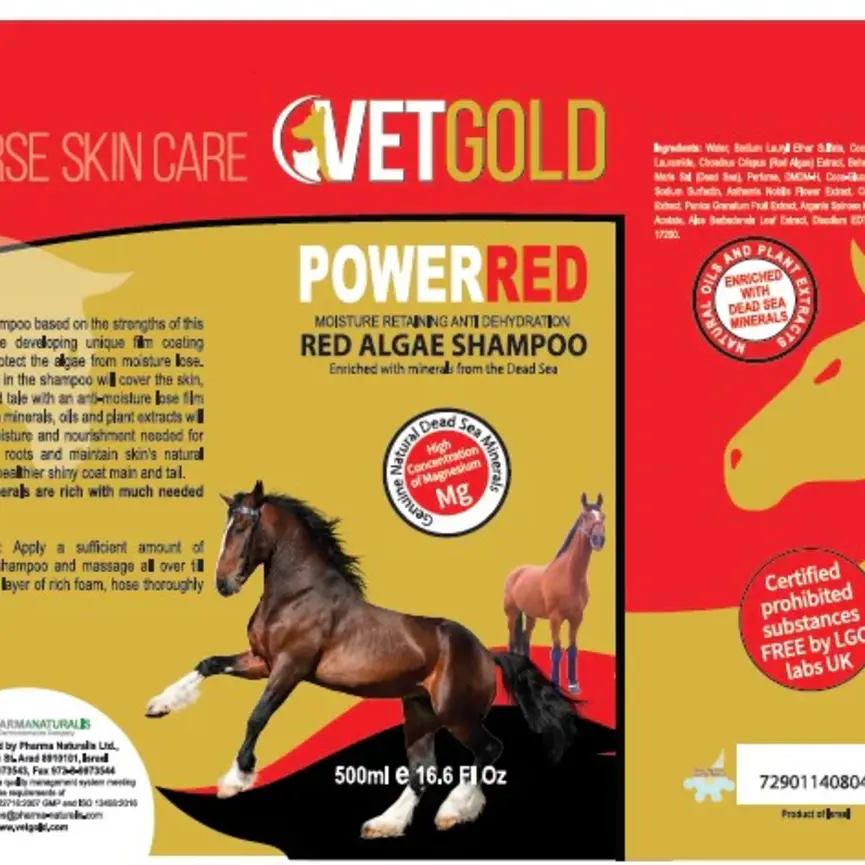 POWER RED SHAMPOO 236ML