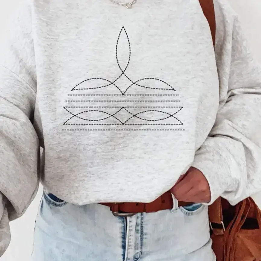 BOOTSTITCH CREWNECK