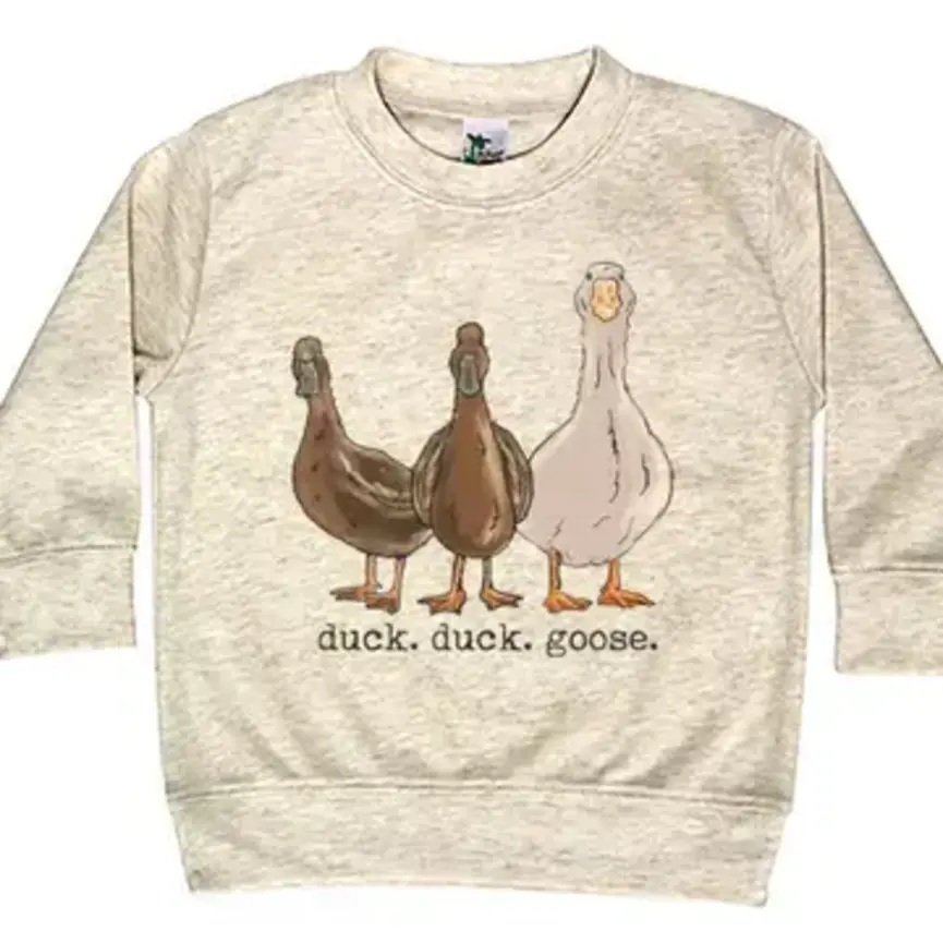 "Duck Duck Goose" Toddler Long Sleeve Shirt