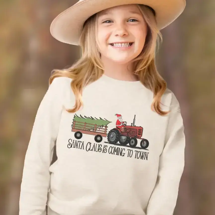 Santa Claus Is Coming To Town Long Sleeve Shirt