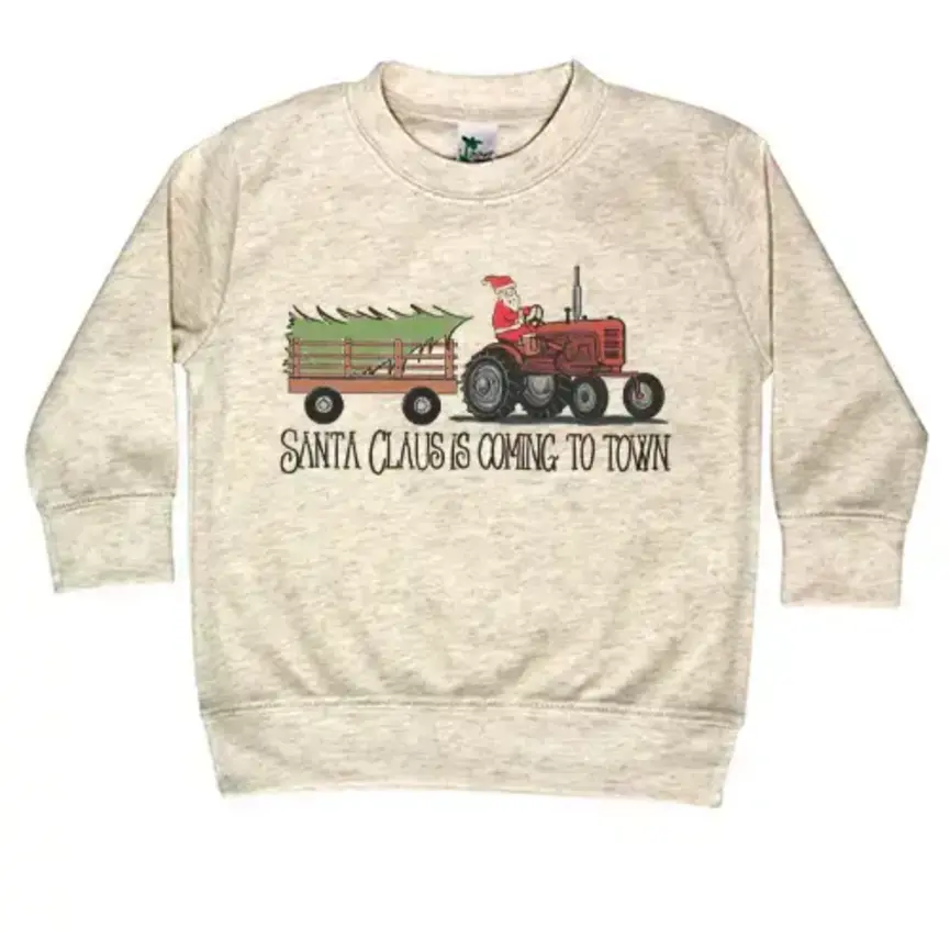 Santa Claus Is Coming To Town Long Sleeve Shirt