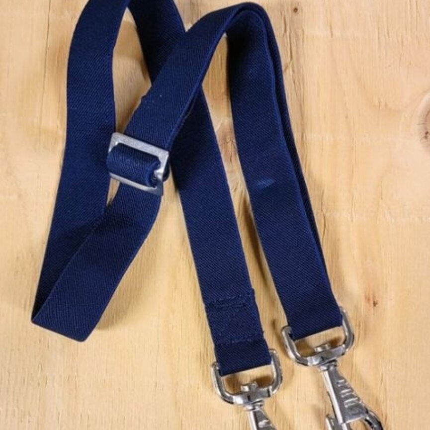 PREMIUM ELASTIC LEG STRAPS - BLACK