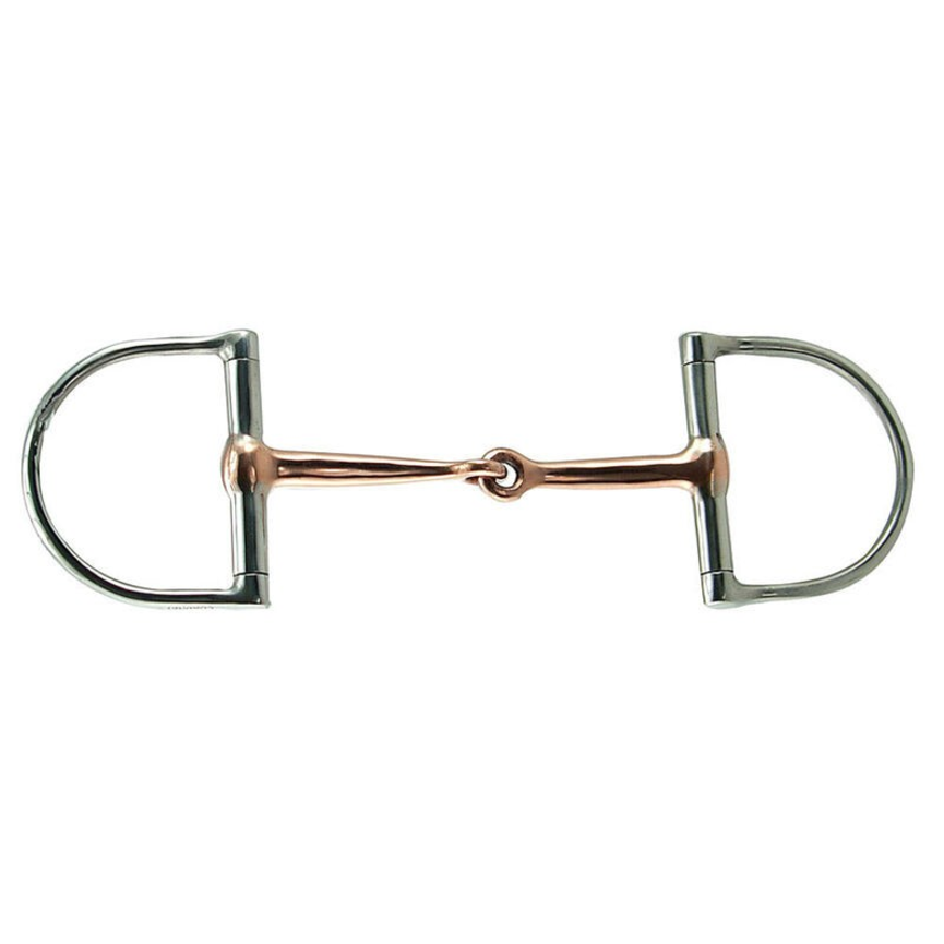 Copper Dee Ring Heavy Weight Snaffle