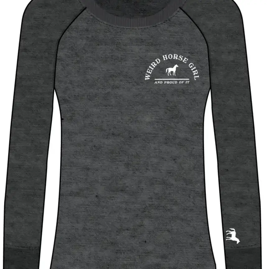 Weird Horse Girl Active Sweatshirt