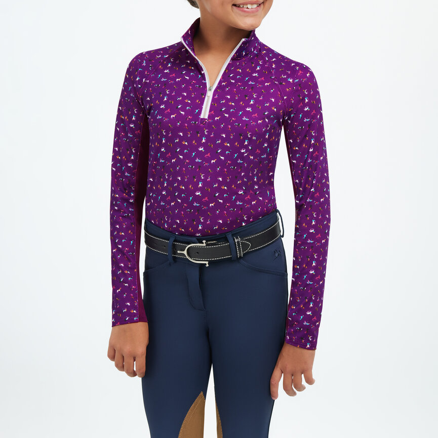 LIBBY JR. 1/4 ZIP SHIRT