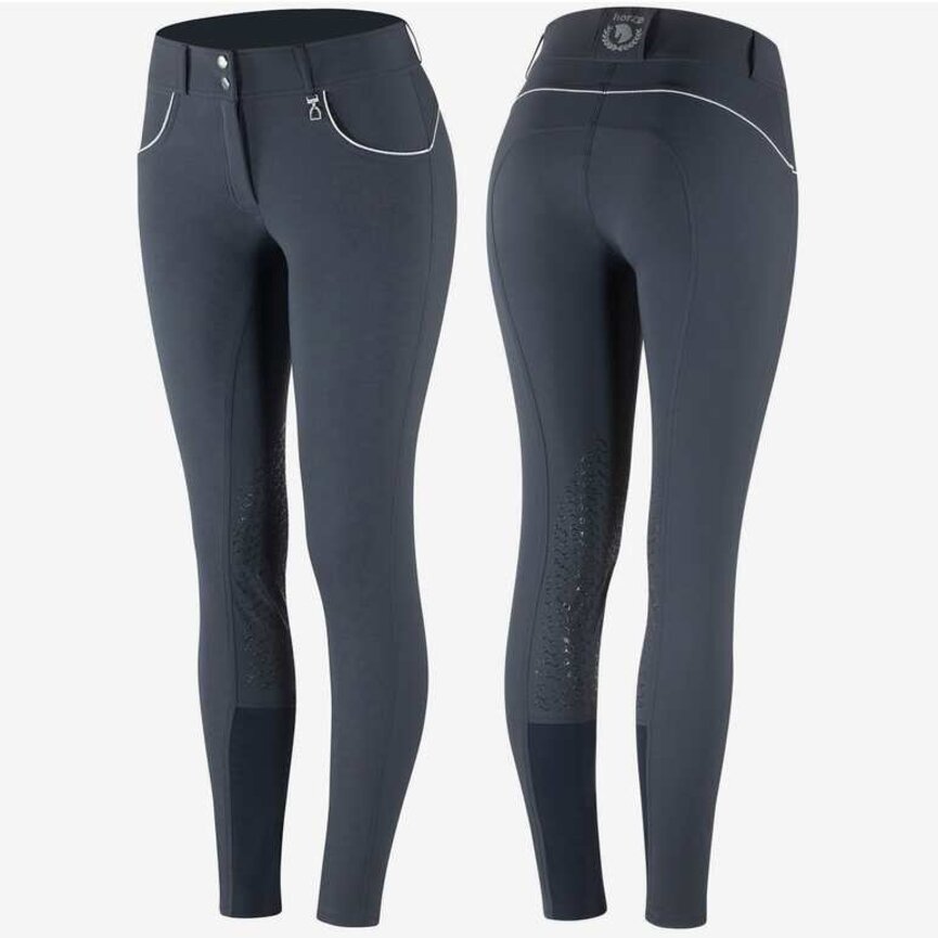 AUBREY HIGH WAIST SILICONE KNEE PATCH BREECHES