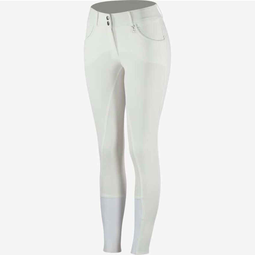 AUBREY HIGH WAIST SILICONE KNEE PATCH BREECHES