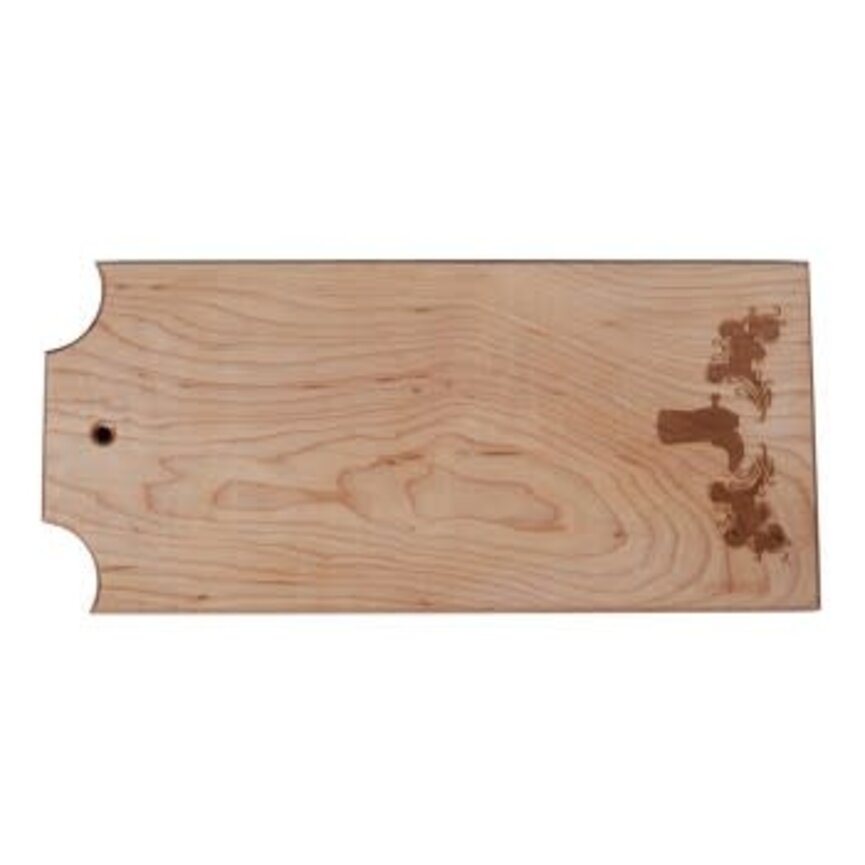 WOOD CHEESE BOARD, WESTERN BOOT
