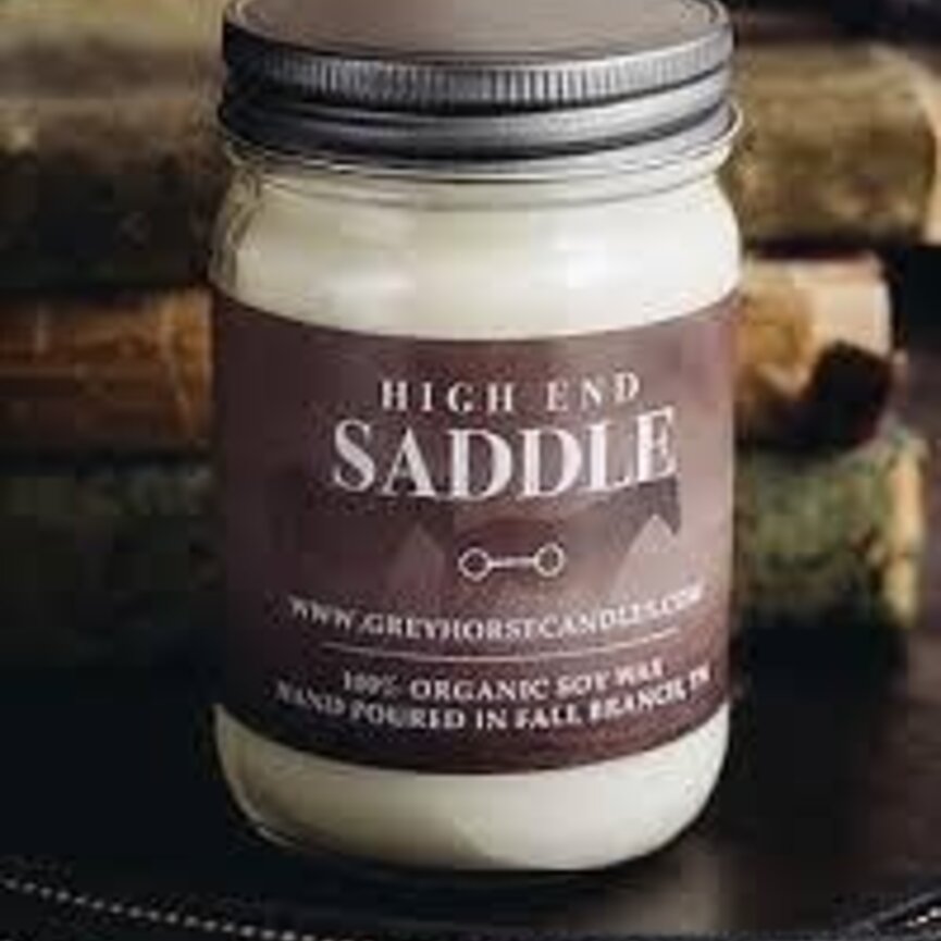 GREY HORSE CANDLE