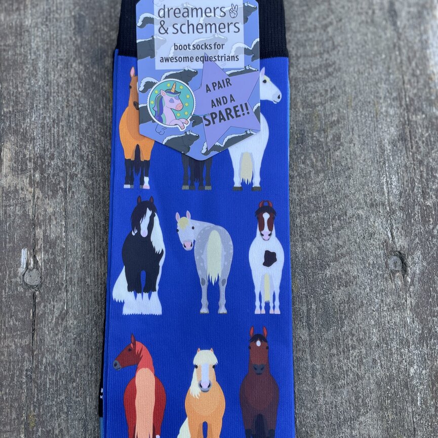 DREAMERS & SCHEMERS BOOT SOCKS FW24