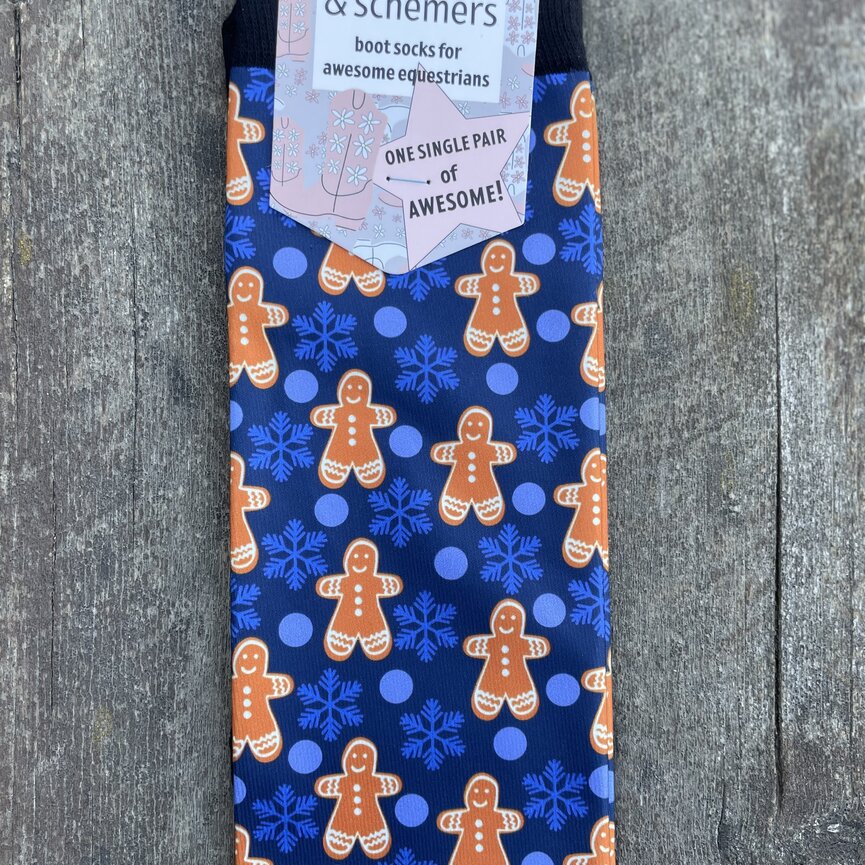 DREAMERS & SCHEMERS BOOT SOCKS HOLIDAYS 24