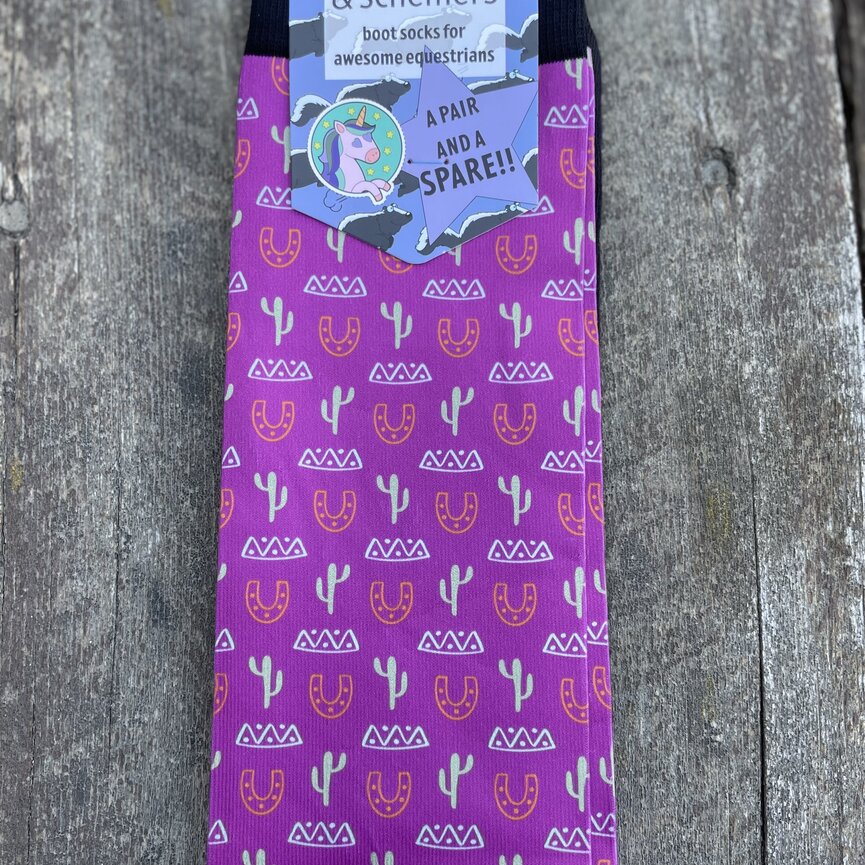 DREAMERS & SCHEMERS BOOT SOCKS FW24