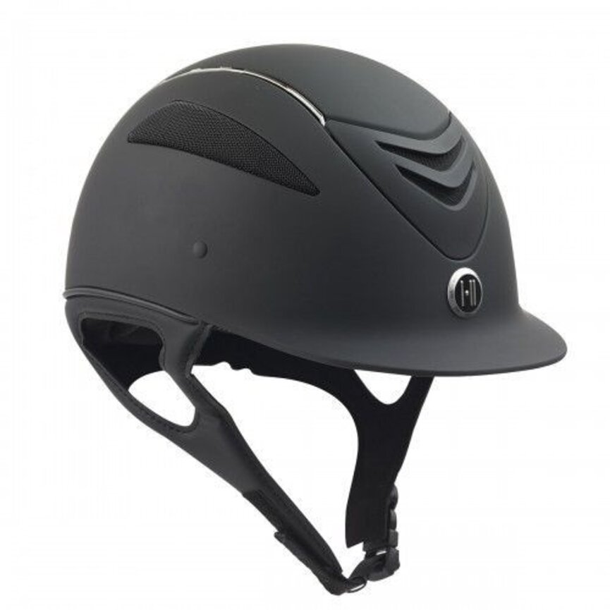Defender Chrome Stripe Matte Helmet